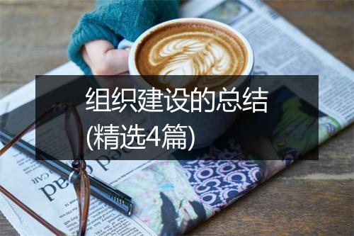 组织建设的总结(精选4篇)