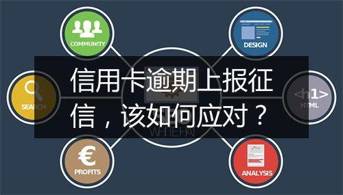 信用卡逾期上报征信，该如何应对？