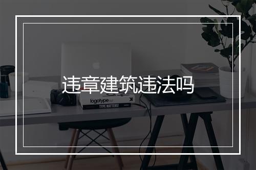 违章建筑违法吗