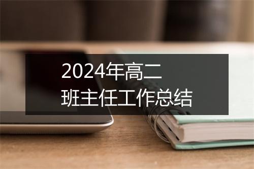 2024年高二班主任工作总结