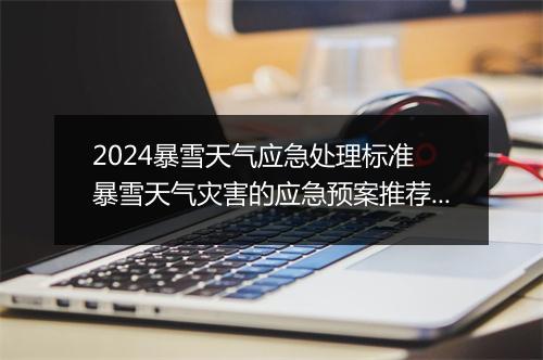 2024暴雪天气应急处理标准 暴雪天气灾害的应急预案推荐通用版8篇