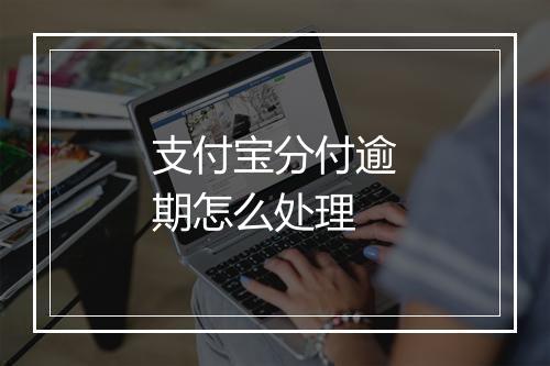 支付宝分付逾期怎么处理