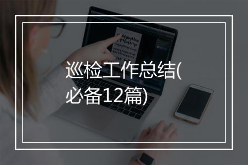 巡检工作总结(必备12篇)