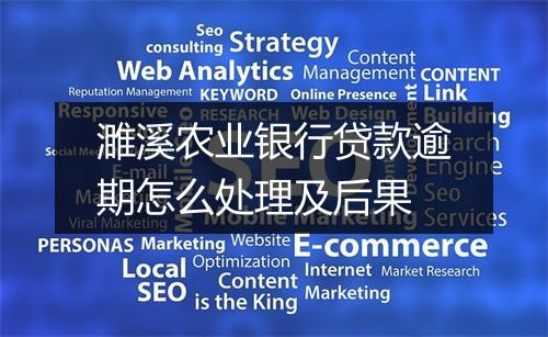 濉溪农业银行贷款逾期怎么处理及后果