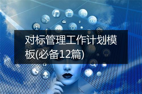 对标管理工作计划模板(必备12篇)