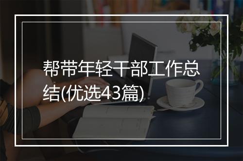 帮带年轻干部工作总结(优选43篇)