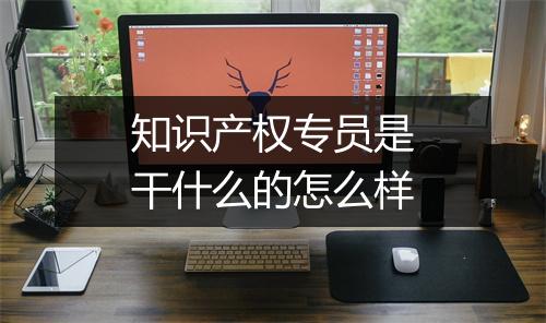 知识产权专员是干什么的怎么样