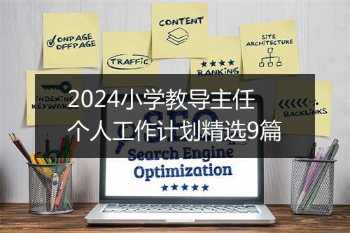 2024小学教导主任个人工作计划精选9篇