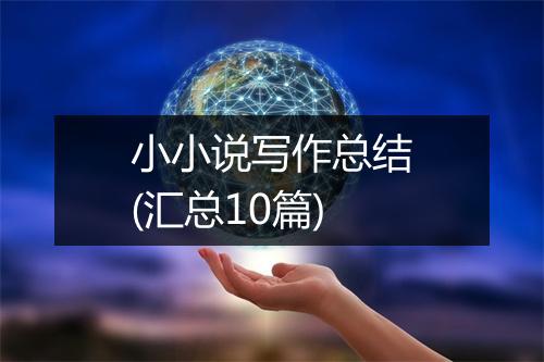 小小说写作总结(汇总10篇)
