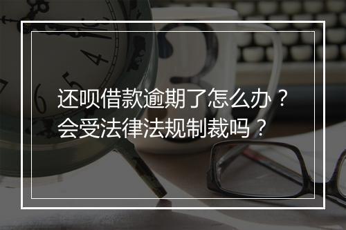 还呗借款逾期了怎么办？会受法律法规制裁吗？