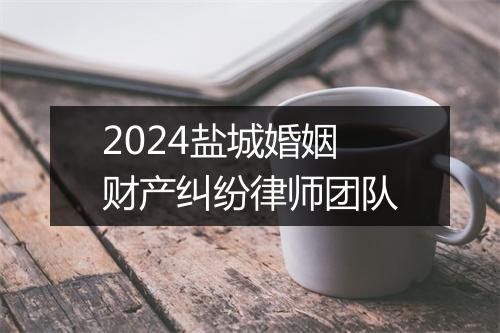 2024盐城婚姻财产纠纷律师团队
