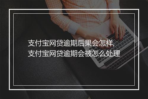 支付宝网贷逾期后果会怎样,支付宝网贷逾期会被怎么处理