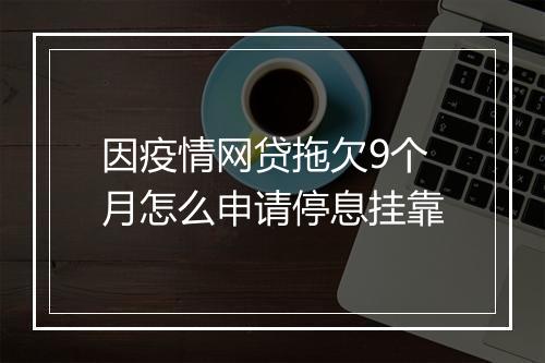 因疫情网贷拖欠9个月怎么申请停息挂靠