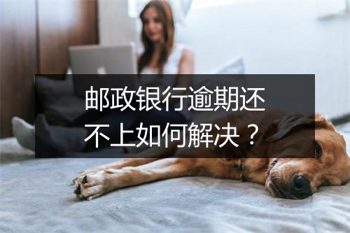 邮政银行逾期还不上如何解决？