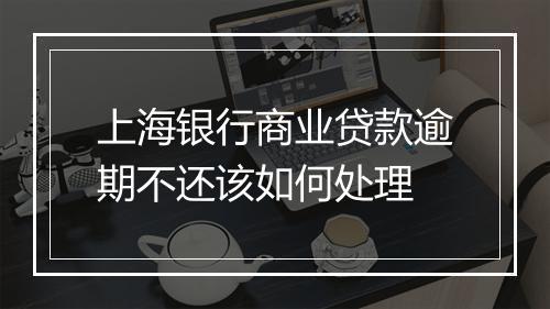 上海银行商业贷款逾期不还该如何处理
