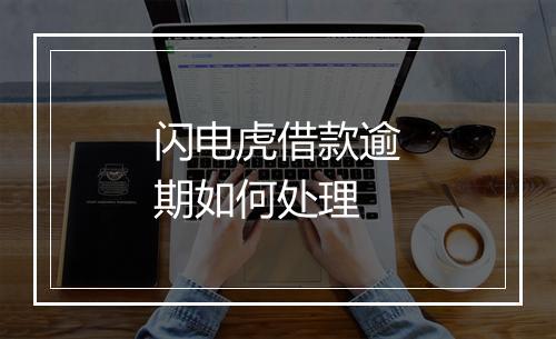闪电虎借款逾期如何处理