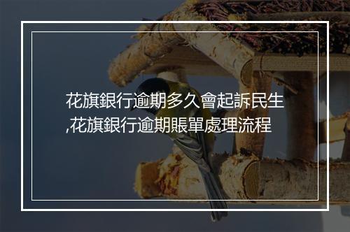 花旗銀行逾期多久會起訴民生,花旗銀行逾期賬單處理流程