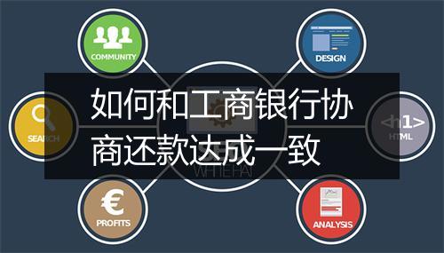 如何和工商银行协商还款达成一致