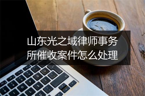 山东光之域律师事务所催收案件怎么处理
