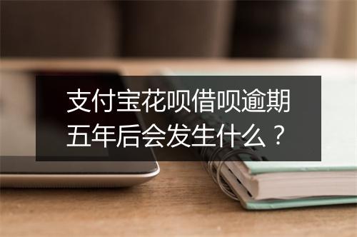支付宝花呗借呗逾期五年后会发生什么？