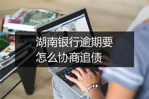 湖南银行逾期要怎么协商追债