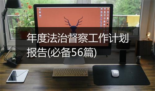 年度法治督察工作计划报告(必备56篇)