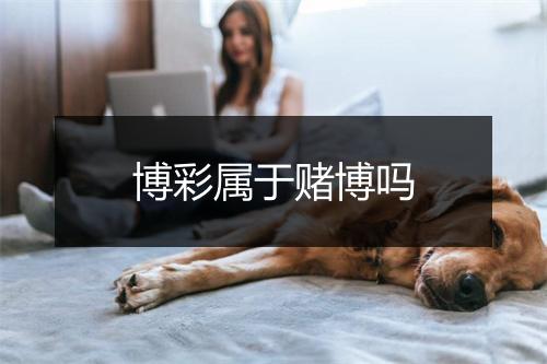 博彩属于赌博吗