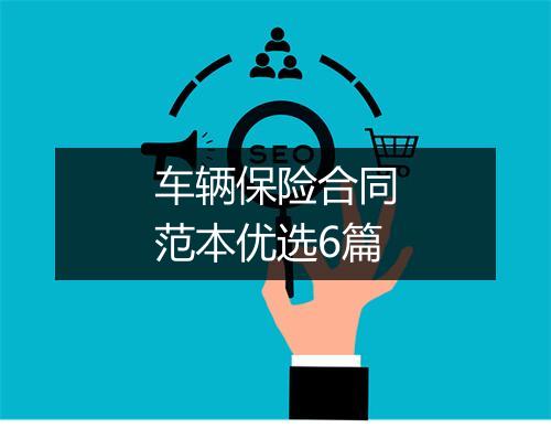车辆保险合同范本优选6篇
