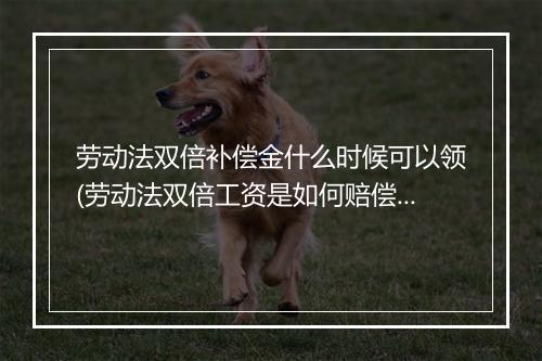 劳动法双倍补偿金什么时候可以领(劳动法双倍工资是如何赔偿)