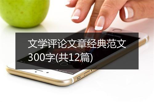 文学评论文章经典范文300字(共12篇)