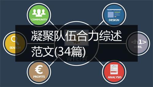 凝聚队伍合力综述范文(34篇)