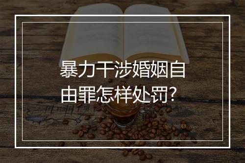 暴力干涉婚姻自由罪怎样处罚?