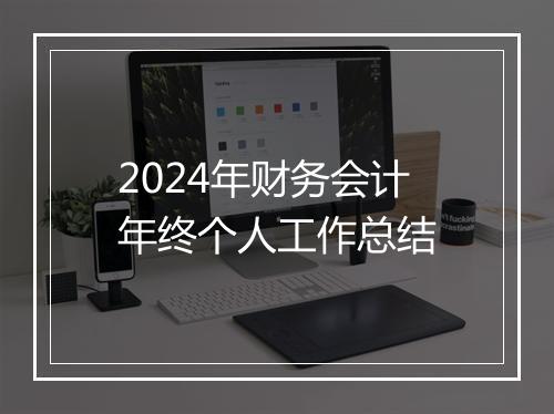 2024年财务会计年终个人工作总结