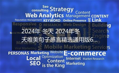 2024年 冬天 2024年冬天唯美句子感言精选通用版6篇