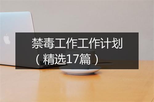 禁毒工作工作计划（精选17篇）