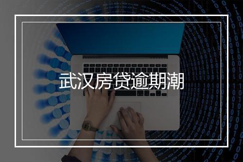 武汉房贷逾期潮