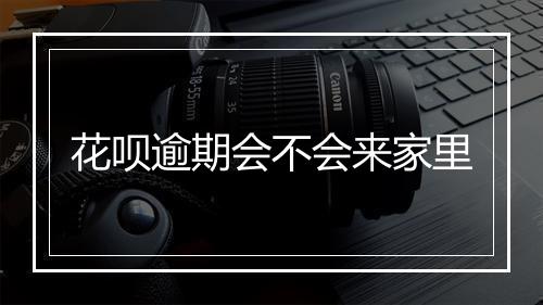 花呗逾期会不会来家里