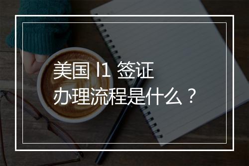 美国 l1 签证办理流程是什么？