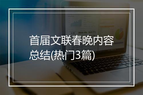 首届文联春晚内容总结(热门3篇)