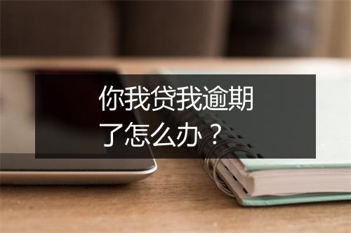 你我贷我逾期了怎么办？