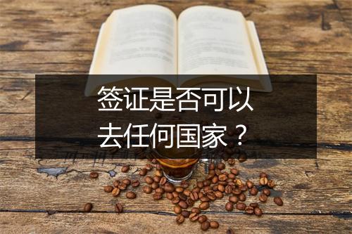 签证是否可以去任何国家？