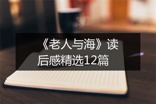 《老人与海》读后感精选12篇