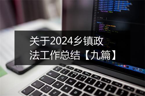 关于2024乡镇政法工作总结【九篇】