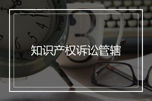 知识产权诉讼管辖