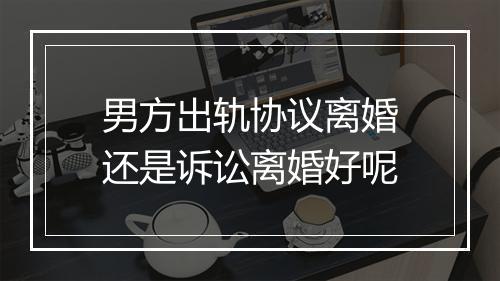 男方出轨协议离婚还是诉讼离婚好呢