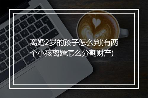 离婚2岁的孩子怎么判(有两个小孩离婚怎么分割财产)