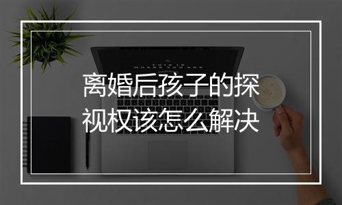 离婚后孩子的探视权该怎么解决