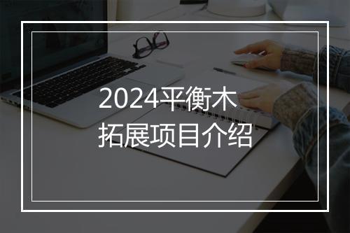 2024平衡木拓展项目介绍