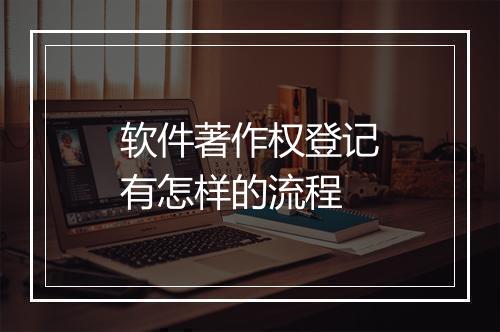 软件著作权登记有怎样的流程