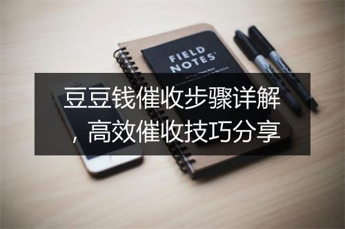 豆豆钱催收步骤详解，高效催收技巧分享